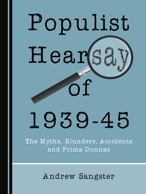 cover image of Populist Hearsay of 1939-45